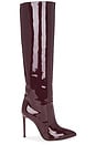view 1 of 5 Stiletto Boot 105 in Pinot Noir