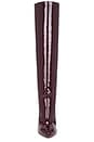 view 4 of 5 Stiletto Boot 105 in Pinot Noir