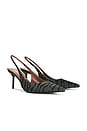 view 2 of 5 Lidia Slingback 70 in Grey Zebra