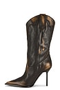 view 5 of 5 Lidia Western Boot 105 in Ebano