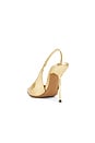 view 3 of 5 Lidia Slingback Heel in Gold