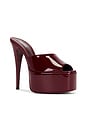 view 2 of 5 Marina Mule in Rouge Noir