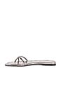 view 5 of 5 Biarritz Flat Sandal in Gunmetal