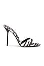 view 1 of 5 Lidia Mule Sandal in White Zebra