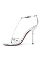 view 5 of 5 Lidia T-strap Sandal in Silver