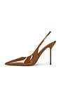 view 6 of 5 TACÓN LIDIA SLINGBACK in Coffee