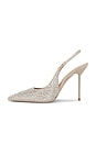 view 6 of 5 Lidia Slingback Pump in Silver Diamond