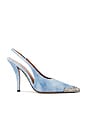 view 1 of 5 SAPATO BAIXO CHANEL JESSICA WESTERN 105 in Jeans