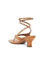 view 3 of 5 Portofino Lace Up Sandal in Noce