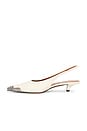 view 5 of 5 SAPATO BAIXO CHANEL JESSICA WESTERN 35 in Milk