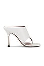 view 1 of 5 Lorena Thong 100 Mule in White