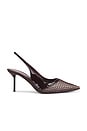 view 1 of 5 SAPATO BAIXO CHANEL LIDIA in Rouge Noir