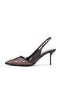 view 5 of 5 SAPATO BAIXO CHANEL LIDIA in Rouge Noir