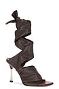 view 2 of 5 Lorena Lace Up 100 Sandal in Ebano