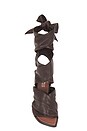 view 4 of 5 Lorena Lace Up 100 Sandal in Ebano