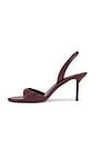 view 5 of 5 Lidia Slingback 70 Sandal in Rouge Noir