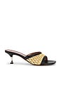 view 1 of 5 Lorena 55 Mule in Naturale & Black