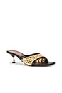 view 2 of 5 Lorena 55 Mule in Naturale & Black