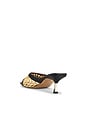 view 3 of 5 Lorena 55 Mule in Naturale & Black