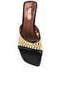 view 4 of 5 Lorena 55 Mule in Naturale & Black