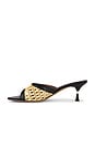 view 5 of 5 Lorena 55 Mule in Naturale & Black
