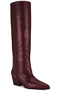 view 2 of 5 Jane Boot 60 in Rouge Noir