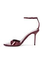 view 5 of 5 LIDIA 90 샌들 in Rouge Noir