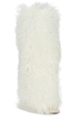 view 2 of 5 Furry Stiletto Boot in White