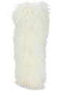 view 3 of 5 Furry Stiletto Boot in White