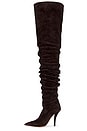 view 6 of 6 Jessica Over The Knee Boot 105 in Ebano