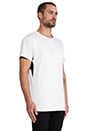 view 2 of 5 Contrast Crew in White