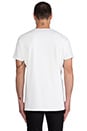 view 3 of 5 Contrast Crew in White