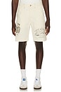 view 1 of 4 Bermuda Fatigue Shorts in Ecru
