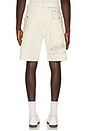 view 2 of 4 Bermuda Fatigue Shorts in Ecru