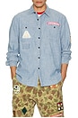 view 4 of 5 Kansas Shirt in Denim