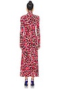 view 4 of 3 VESTIDO MABEL  in Red Multi