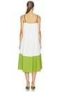 view 3 of 3 Proenza Schouler Saria Dress in White & Pea