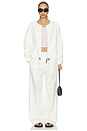 view 6 of 7 PANTALÓN PIERNA ANCHA SHILO in Off White