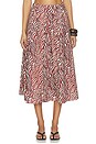view 1 of 6 FALDA MAXI NESSA in Rust & Cream Multi