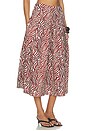 view 2 of 6 FALDA MAXI NESSA in Rust & Cream Multi