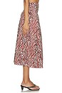 view 3 of 6 FALDA MAXI NESSA in Rust & Cream Multi