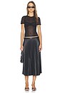 view 6 of 6 Daphne Skirt in Black