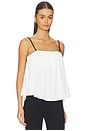 view 2 of 5 Proenza Schouler Vanna Top in White & Black