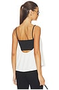 view 4 of 5 Proenza Schouler Vanna Top in White & Black