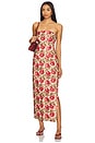 view 1 of 5 Rosalie Strapless Dress in Rose Bud
