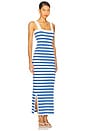 view 2 of 4 Ari Dress in Blue Stripe