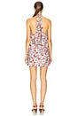 view 3 of 3 Luna Halter Mini Dress in Lily Garden