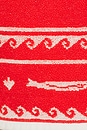 view 5 of 5 TUNIQUE CODY  in Red & Ivory Fish
