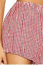 view 6 of 6 Aurelia Short in Red Gingham