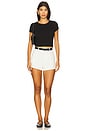 view 5 of 6 Drew Hot Pant in Vintage White